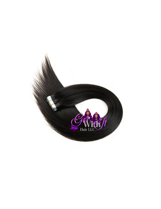 Glam On-the-Go: Tape-In Hair